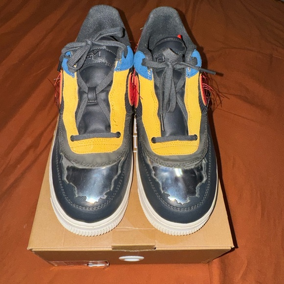 Nike Air Force one black history month 2020 size 11.5 - Picture 2 of 6